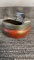 1925 SMOKER SET ASHTRAY W/PUSH BUTTON