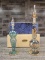 EGYPTIAN HAND BLOWN GLASS PERFUME BOTTLES