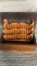 VTG WOOD ACCORDION CIGARETTE BOX