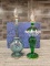 EGYPTIAN HAND BLOWN GLASS PERFUME BOTTLES