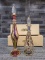 EGYPTIAN HAND BLOWN GLASS PERFUME BOTTLES