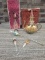 EGYPTIAN HAND BLOWN GLASS PERFUME BOTTLES