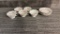 SET OF 5 JYOTO CHINA TEA CUP & SAUCER SETS