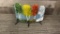 4 SEASONS CURVED FUSED GLASS ART