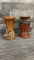 2) BROWN PLANT STANDS