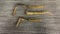 SET OF 2 VTG BRASS RENCONG DAGGER KNIVES