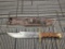 SOLINGEN GERMANY AFRICAN HUNTER RHINO BOWIE KNIFE