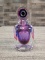 5TH AVENUE HEAVY CRYSTAL PERFUME BOTTLE & STOPPER