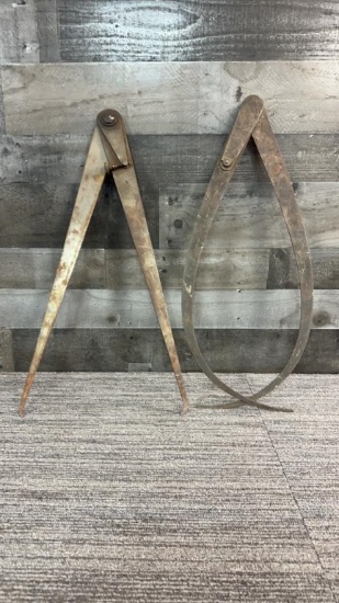 ANTIQUE LARGE CALIPERS