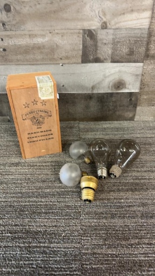 ANTIQUE CARBON FILIMENT LIGHTBULBS & MORE