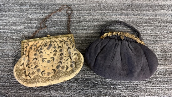 ANTIQUE METAL FRAMED HANDBAGS