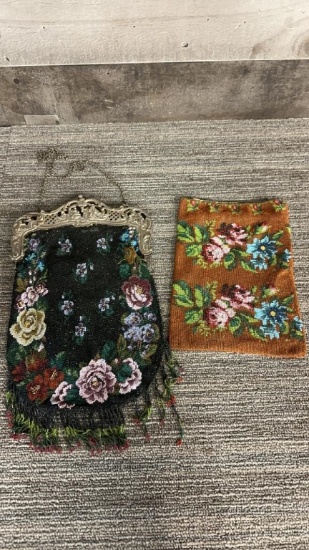 ANTIQUE BEADED HANDBANGS