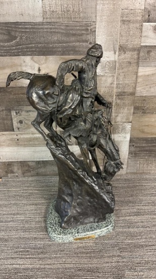 "MOUNTAIN MAN" BRONZE BY FREDERIC REMINGTON