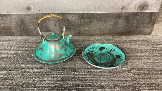 JAPANESE CERAMIC TEAPOT