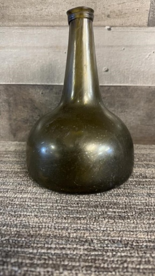 ANTIQUE CASE WINE "ONION" BOTTLE
