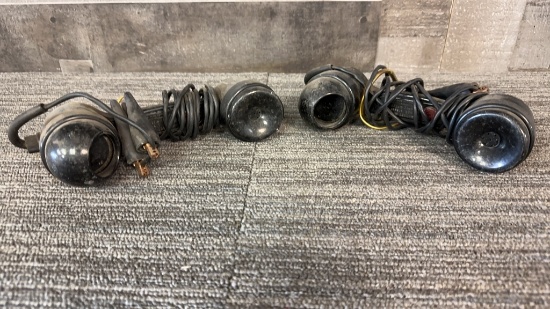 2) WWII ERA TELEPHONE HANDSET