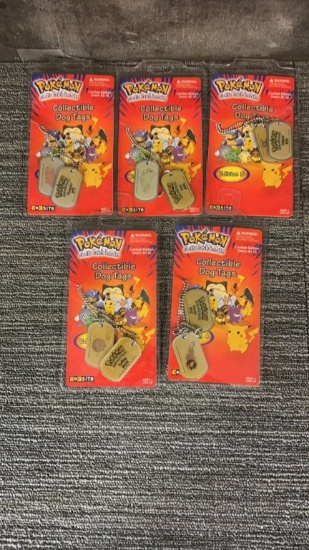 POKEMON COLLECTIBLE DOG TAGS