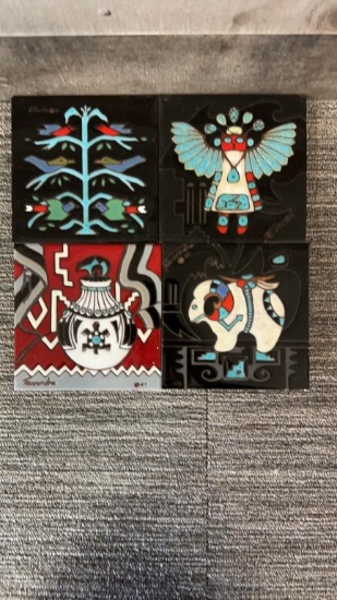 NAVAJO TILE ART BY CLEO TEISSEDRE
