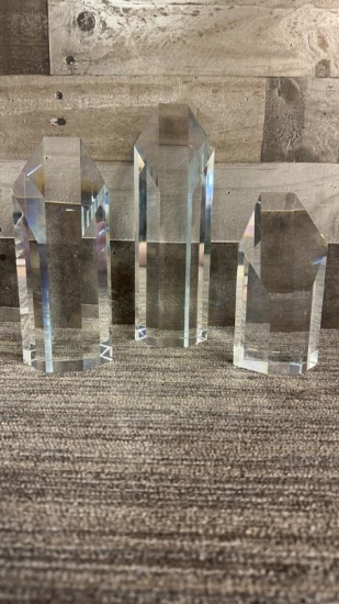 CRYSTAL PRISM TOWER OBELISKS