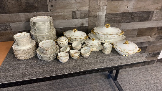 HAVILAND & CO FRANCE LIMOGES 91PC CHINA SET