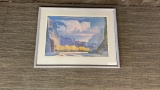 ARIZONA LANDSCAPE PASTEL BY TEDDY DRAPER JR.