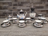 JAPANESE MORIAGE DRAGONWARE DEMITASSE SET