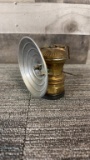 ANTIQUE AUTO-LITE BRASS COAL MINERS CARBIDE LAMP
