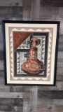NAVAJO STILL LIFE SAND PAINTING BY E. BAATSOSLANII