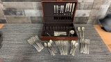TOWLE STERLING SILVER SILVERWARE SET. 1735g