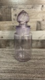 AMETHYST GLASS APOTHECARY JAR
