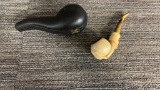 VTG CARVED TOBACCO PIPES