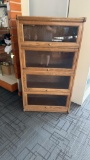 ANTIQUE BARRISTER LAWYER BOOKCASE