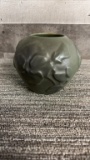 VTG VAN BRIGGLE POTTERY POPPIES POD VASE