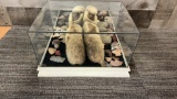 NATIVE PEOPLES FUR SHOES & ARROWHEADS
