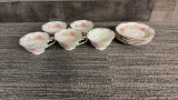 SET OF 5 JYOTO CHINA TEA CUP & SAUCER SETS
