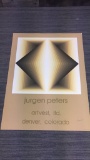 JURGEN PETERS SIGNED POSTER PRINT