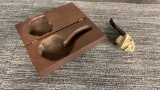 EDMUND PIPE CO. TOBACCO PIPE  CARVED LEPRECHAUN