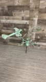 ANTIQUE BIPLANE WEATHERVANE
