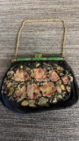 ANTIQUE FABRIC HANDBAG