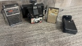 VTG POLAROID CAMERA AND POCKET RADIOS