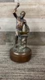 BRONZE SCULPTURE OF A BLACKSMITH