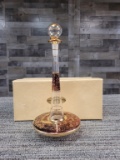 EGYPTIAN HAND BLOWN GLASS PERFUME BOTTLE
