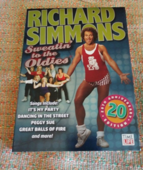 D V D Richard Simmons Sweatin' To The Oldies
