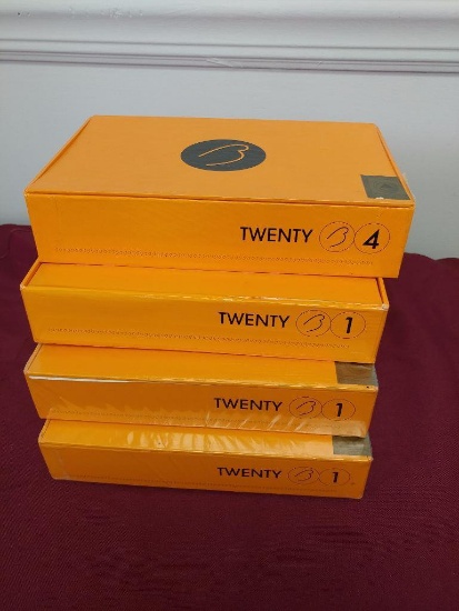 Lot of 4 B Line "Twenty" Boxes