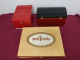 Lot of 3 Assorted Boxes of Cigars