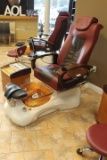 Gulfstream Pedicure/Massage Chair MN: 9622 with Gulfstream FootSpa Model: Daisy, Mfg. 2015