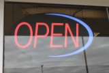 OPEN SIGN, Newon Model 4299 Lighted Open Sign with Special Effects