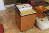 Small Rolling Pedicure Side Cabinets 15 