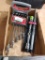 Lot of 2, Husky 5 Piece Combination Wrench Set and Universal Lug Nut Wrench Set