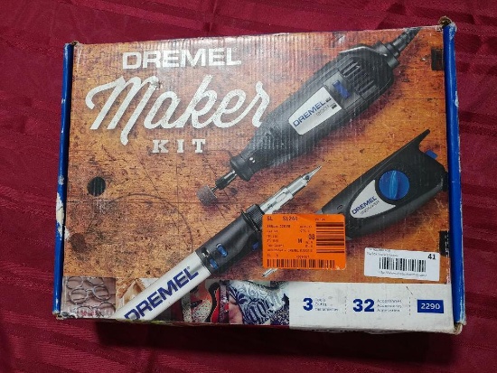 Dremel Maker Kit 3 Tools and 32 Accessories